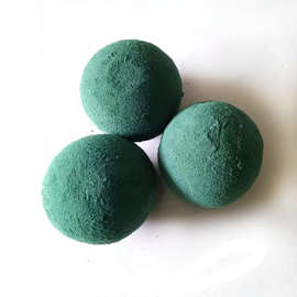 圆形花泥球形干花泥鲜花泥9cm  12cm  16cm   18cm多规格插花