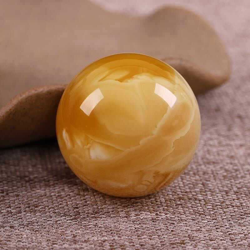 俄料蜜蜡配珠白花蜜蜡单珠圆珠文玩项链手串手链配饰-阿里巴巴