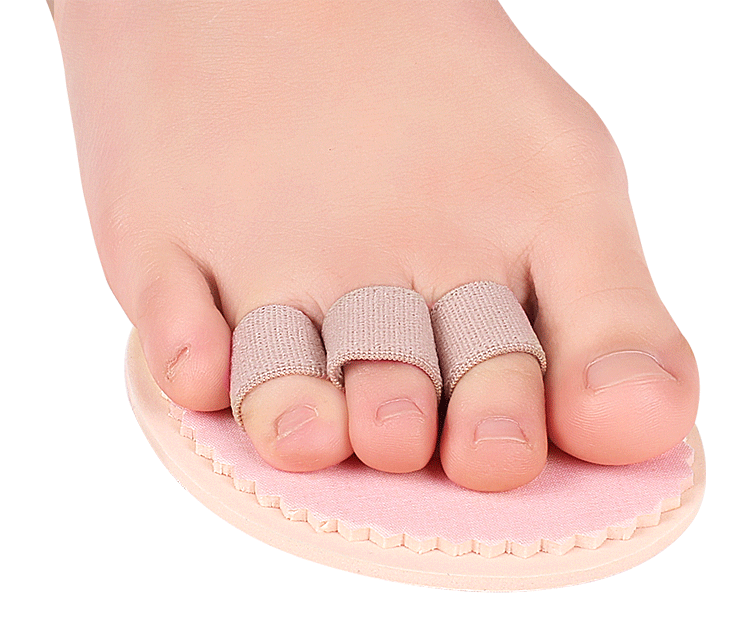 脚趾分趾前掌垫拇趾外翻重叠锤状趾分享器透气吸汗防磨防痛前脚垫