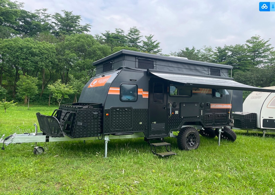 户外越野旅行露营带帐篷拖挂式移动房车车厢-阿里巴巴