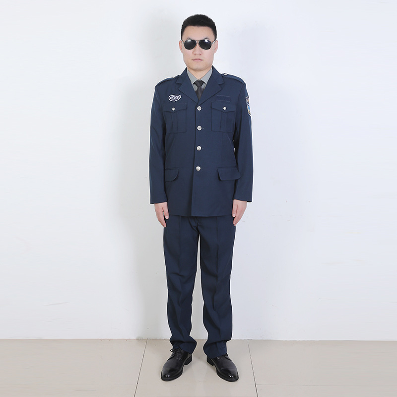 新款冬装保安常服装物业保安工作服长袖冬装保安门卫物业常服冬装