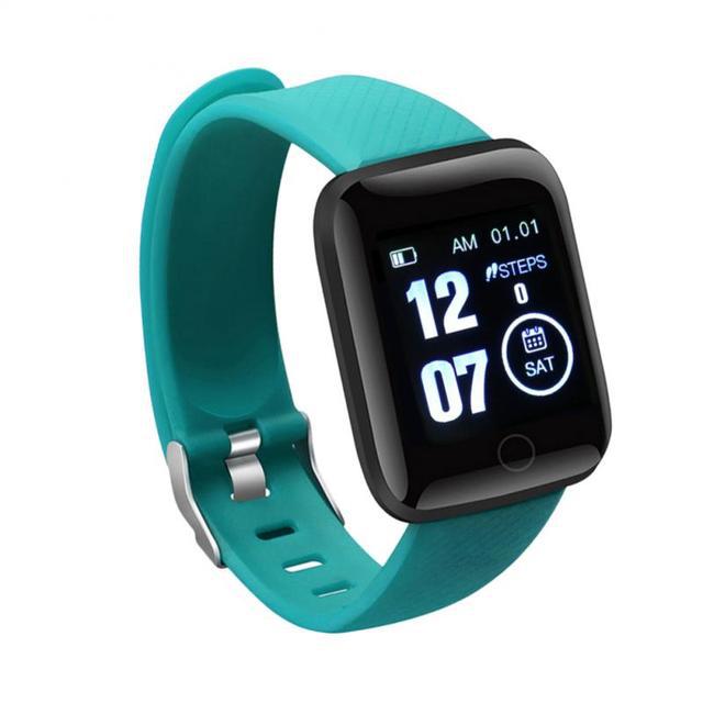 116plus Smart Bracelet Message Reminder Color Screen Heart Rate Bluetooth Sport Step Counting Cross-Border 116 Smart Watch