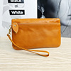 genuine leather Mobile phone bag have more cash than can be accounted for wallet Retro Oil skin Mobile phone bag three layers zipper wallet clutch bag Manufactor wholesale genuine leather Mobile phone bag have more cash than can be accounted for wallet Retro Oil skin Mobile phone bag three layers zipper wallet clutch bag Manufactor wholesale