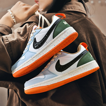 莆田aj男鞋低帮dunk黑曜石空军一号运动休闲板鞋aj1女鞋黑白熊猫