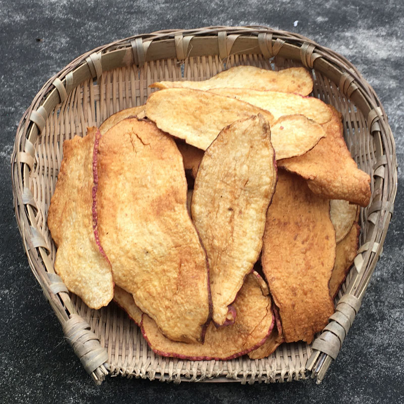 四川特产香脆老式苕片炸红薯片炒地瓜干番薯干散装500g儿时零食