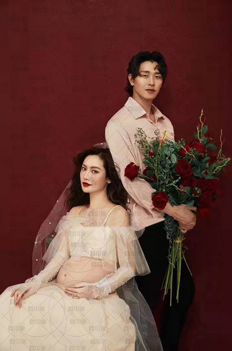9251新款复古夫妻情侣孕妇照仙儿分体纱裙个性感写真影楼主题服装