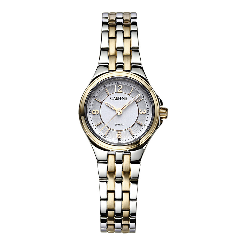 carfenie/卡芬妮情侣手表男女士新款瑞士名牌简约气质手表防水表