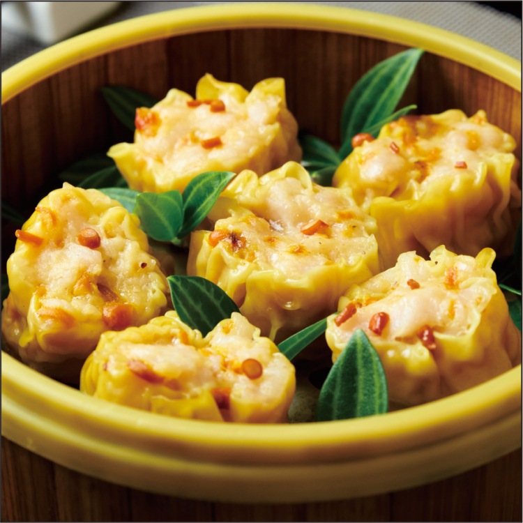 虫草花干蒸烧卖猪肉烧麦广式早茶点心酒店茶楼早餐半成品批发12个