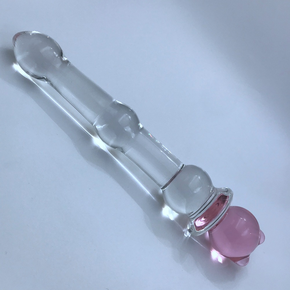 大号五角星月亮爱心仙女棒魔法棒女用玻璃水晶阳具肛塞