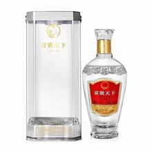 五粮富贵天下绵柔级 52度500ml*6瓶浓香型白酒 亚克力盒