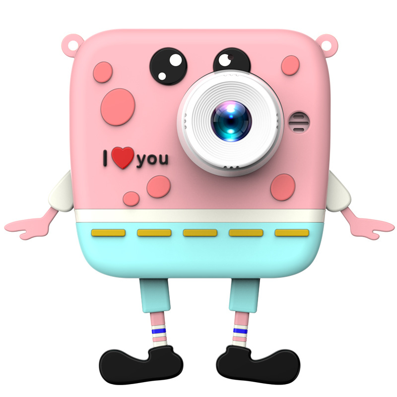 New Children's Camera Cartoon Digital Digital Camera Hd Photo Fun Photo Sticker Game Filter Camera