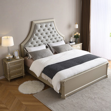 皇巢慕歌美式轻奢实木床美式床现代简约双人