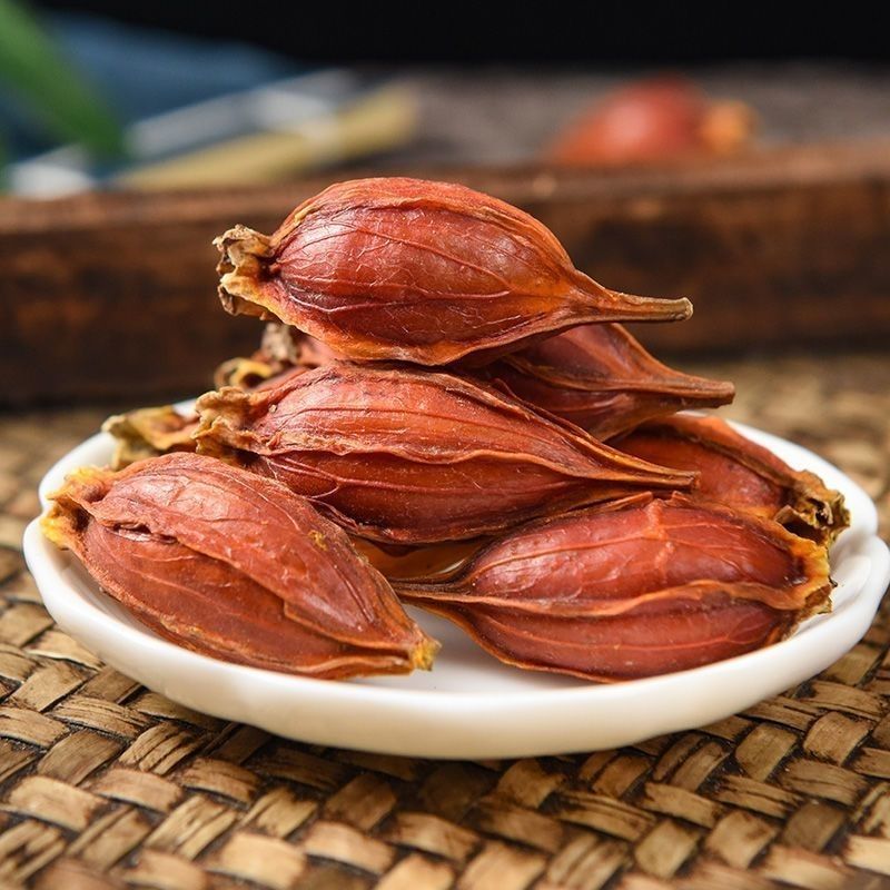 新货泡茶野生黄栀子果中药材红栀子粉香料上色枙子茶栀子干姜汤