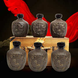 军酒包邮招商加盟浓香老酒酱香军马酒木盒整箱白酒批发坛子酒代发