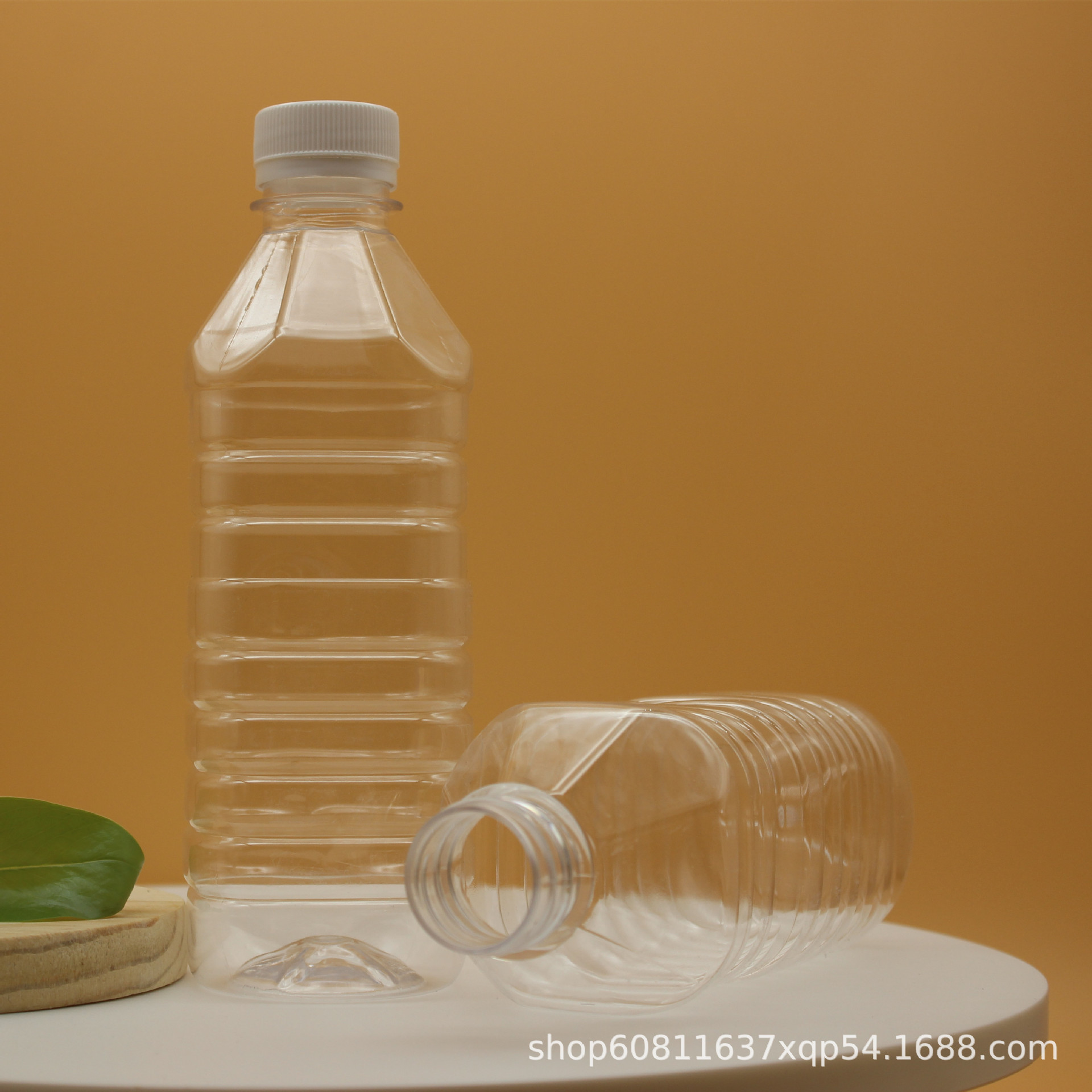 500ml塑料瓶子带盖凉茶瓶 一斤装矿泉水瓶液体灌装空瓶矿泉水瓶