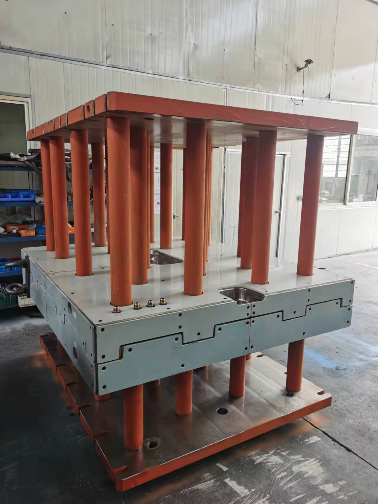 新能源汽车电池盒底壳模具  rtm工艺碳纤维玻璃纤维制品塑料模具