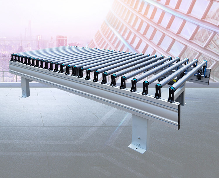 厂家直供套胶动力滚筒输送机装卸货分拣滚筒机滚筒传送带价格面议