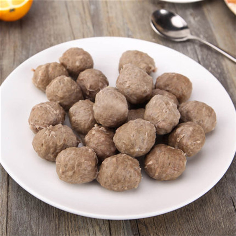 上海总代安井撒尿肉丸 关东煮麻辣烫火锅牛肉丸子批发2.5kg可出口