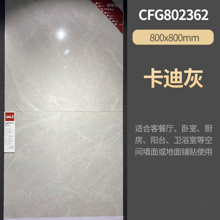 东i鹏瓷砖800*800灰色地砖卡迪灰802362墙面砖 802314 802364