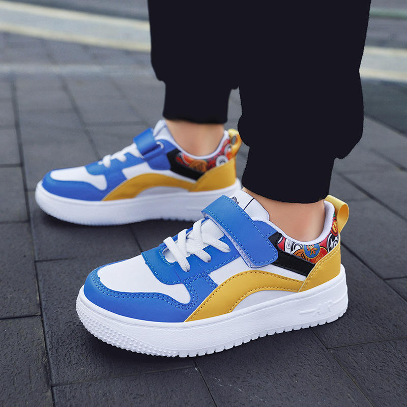 男童四季运动鞋2021潮儿童酷炫街头随性透气鞋中大童男孩休闲板鞋