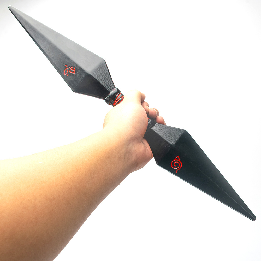 动漫火影忍者苦无周边龙刃四代目斩首刀木制忍具兵器武器道具木刀