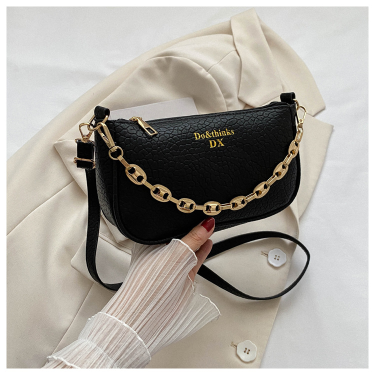 Simple Sense Western Style Leisure Small Bag 2023 New Women's Bag Summer Popular Shoulder Underarm Bag Hand Carrying Small Square Bag