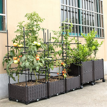 室内箱蔬菜阳台种菜菜园箱育苗组合式园艺箱箱种植种植户外家庭