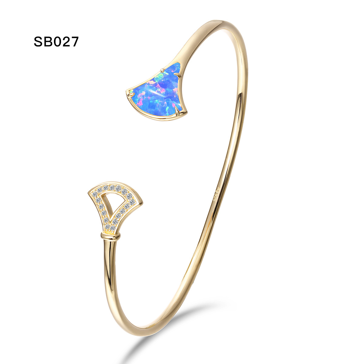 定制高级感设计氛围感澳宝两色手镯 新年圣诞礼物最佳 厂家批发