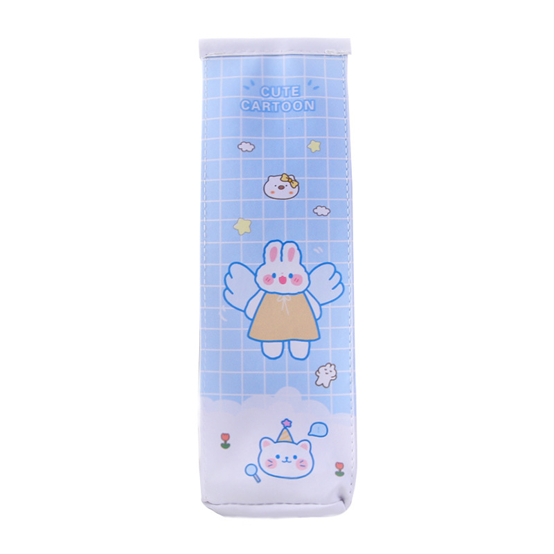 Cute Little Girl Rabbit Milk Carton Pencil Case Men and Women Student Stationery Box Japanese Soft Cute Girl Heart Pencil Box