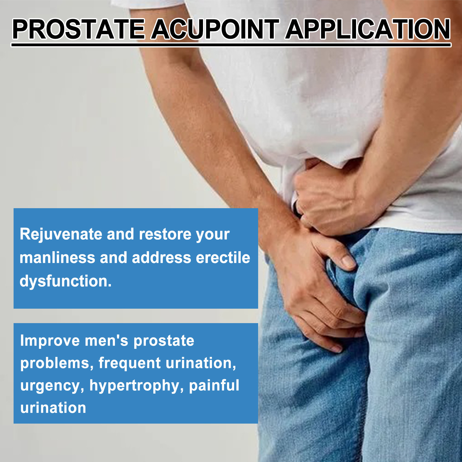 South Moon Prostate Acupuncture Point Application Body Nursing Adhesive Bandage