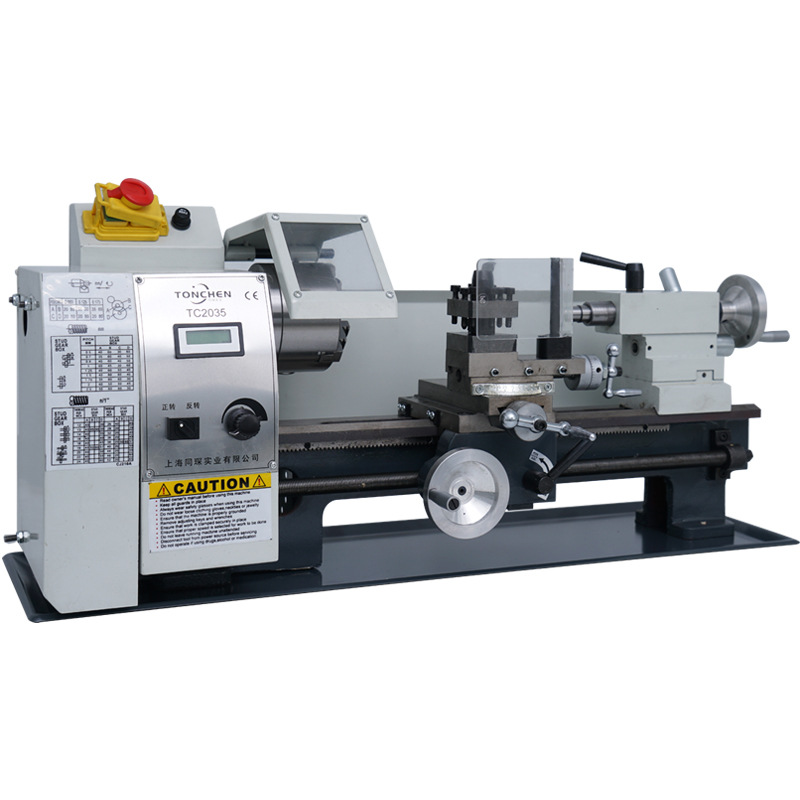 210多功能车床微型仪表金属木工小车床220v家用小型数控机床2035