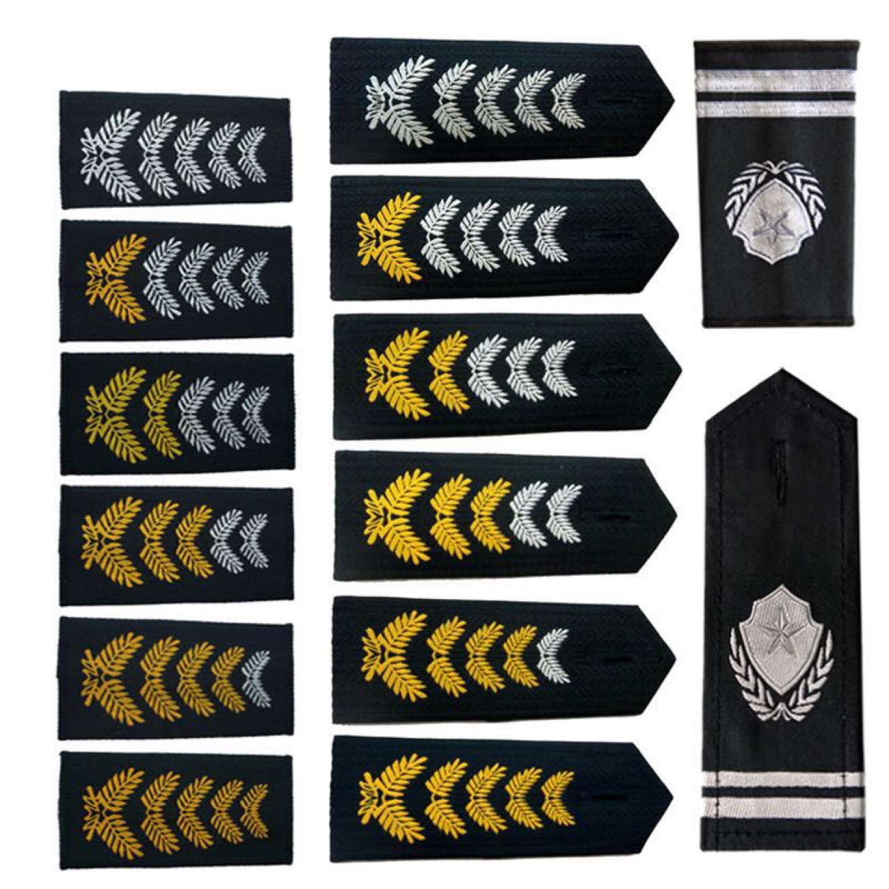 厂家供应 保安肩章治安执勤服肩章织唛肩章臂章  量大从优