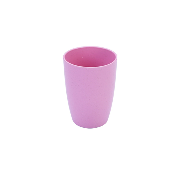 Wheat Straw Tooth Cup Household Drop-Resistant Tooth Mug Couple Water Cup Portable Travel Plastic Tooth Mug