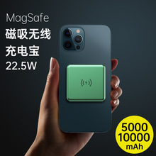 Mangsafe磁吸充电宝无线20000毫安适用苹果phone12pro13移动电源