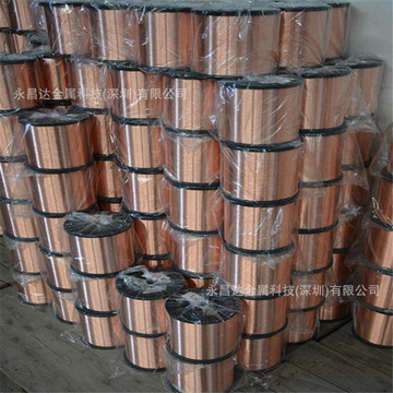 镀银/镀金无氧铜丝 c17200镀银耳机线 日本东特镀银锡铜合金 现货