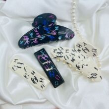 醋酸小香风气质抓夹发夹侧边夹网红发饰小红书同款小众高品质发卡