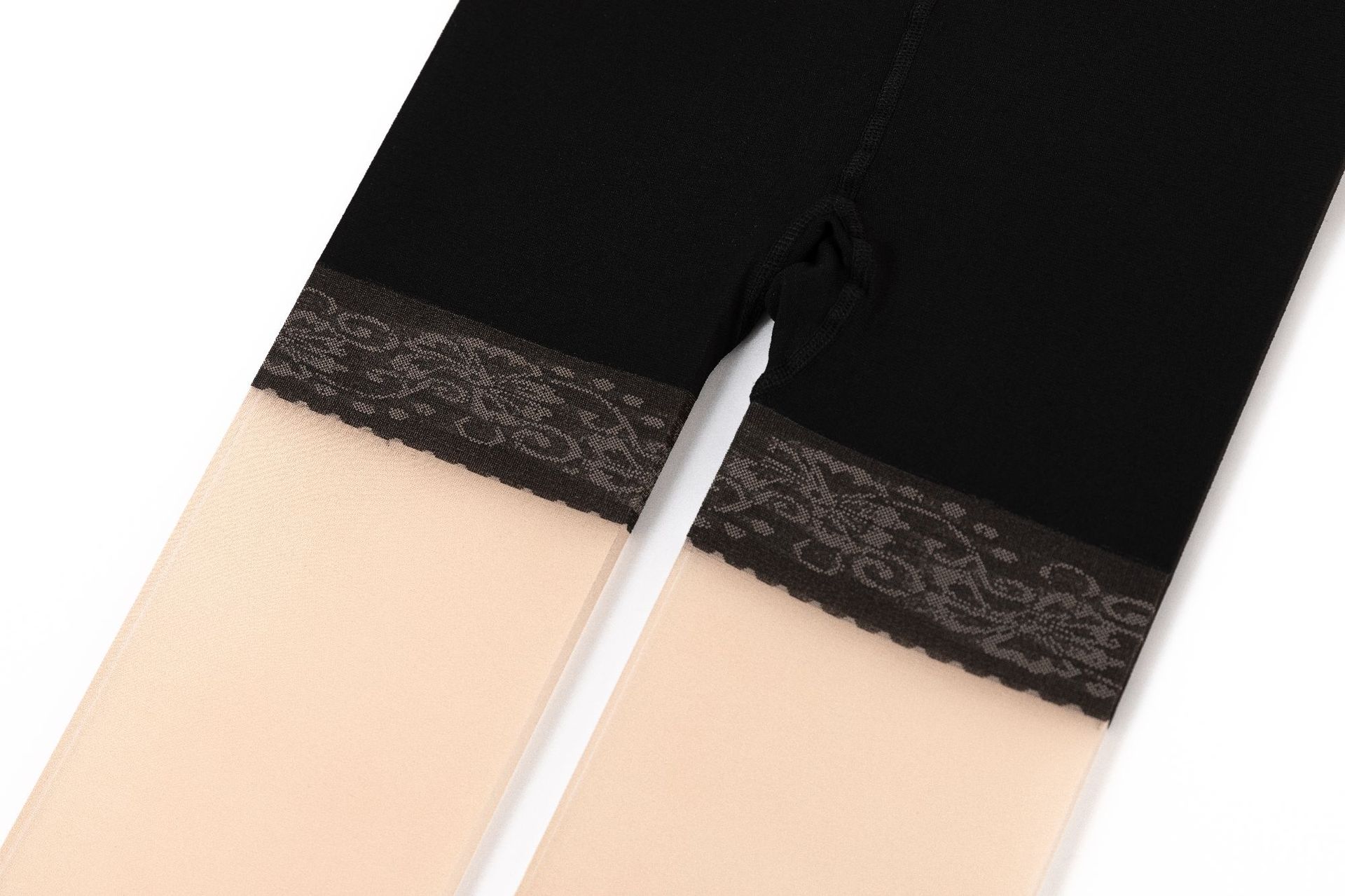 加大菠萝防狼丝袜 任意剪丝袜性感防走光安全裤二合一钢丝连裤袜