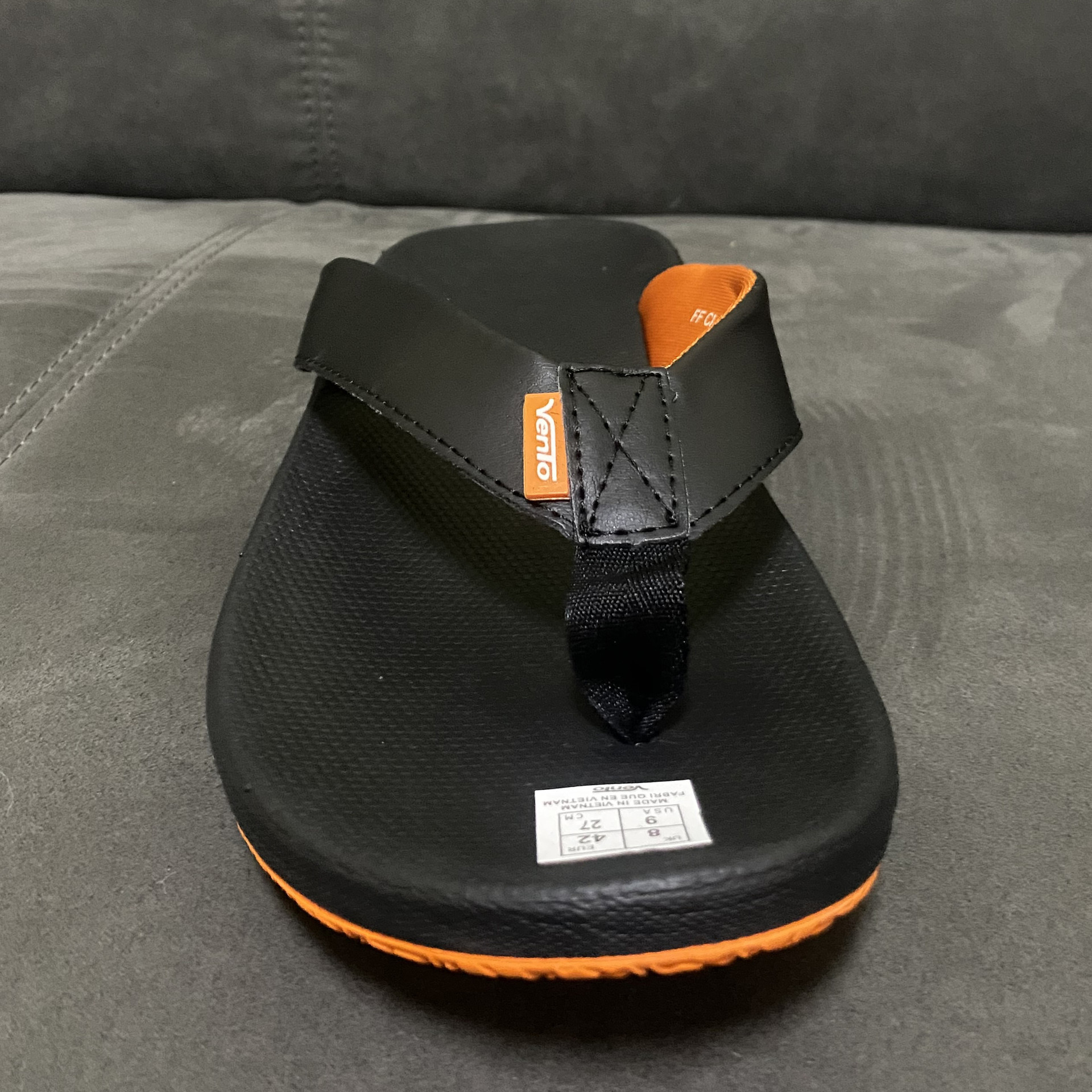 越南vento/奔兔男士人字夹脚拖鞋轮胎橡胶底防滑时尚休闲学生潮流