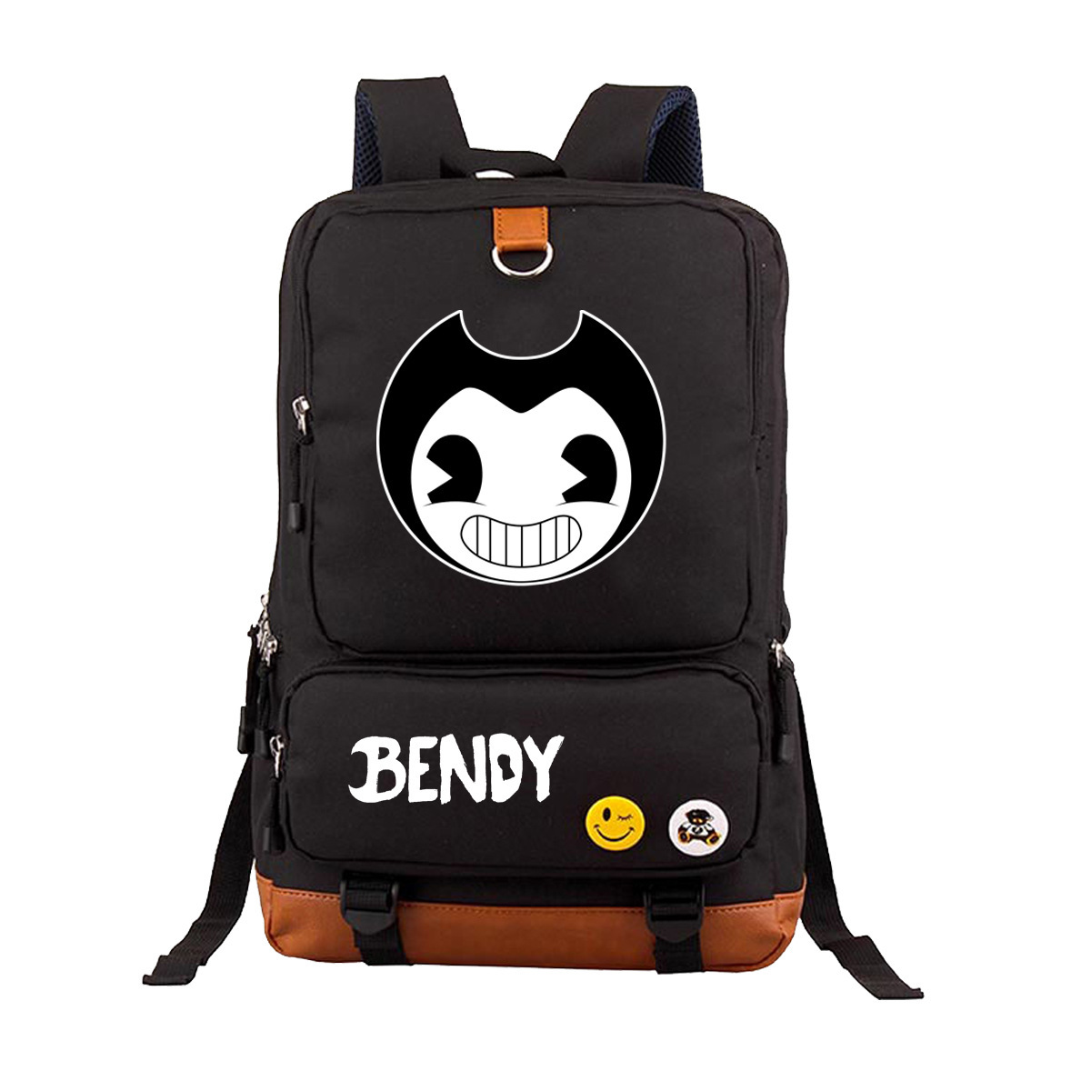 游戏班迪与油印机周边大容量书包韩版男女休闲双肩包背包设计代发