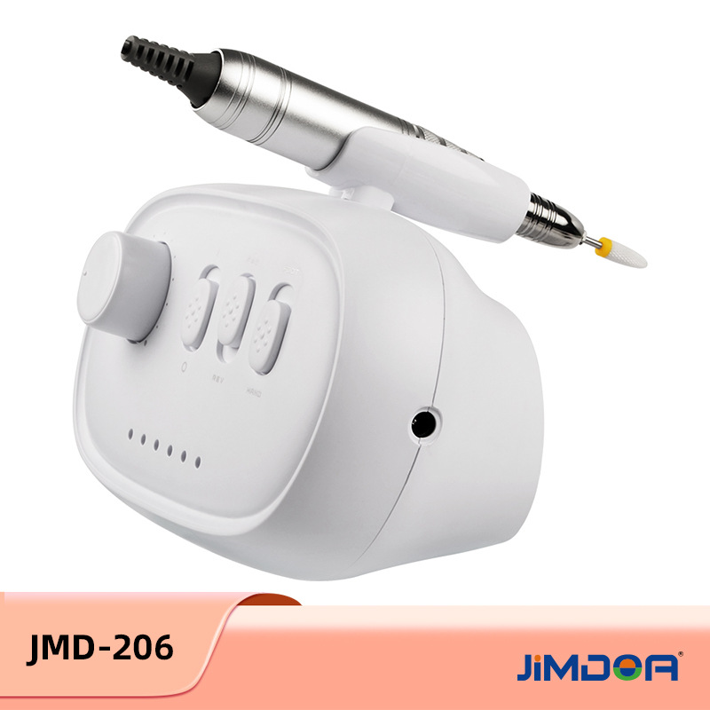 新款jmd-206美甲打磨机 电动卸甲指甲锉多功能电动多功能美甲机器