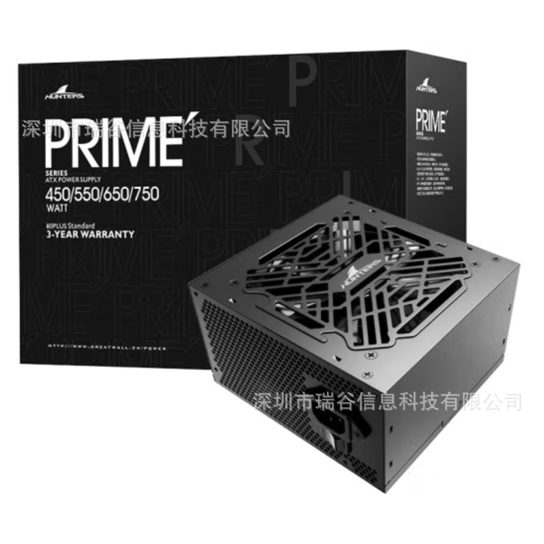 长城(great wall)prime系列台式机主机机箱电脑电源 p6白牌直出