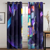 cyberpunk cyberpunk Black silk shading curtain Nantong Autumn and winter bedding quilt mattress Home textiles Complete