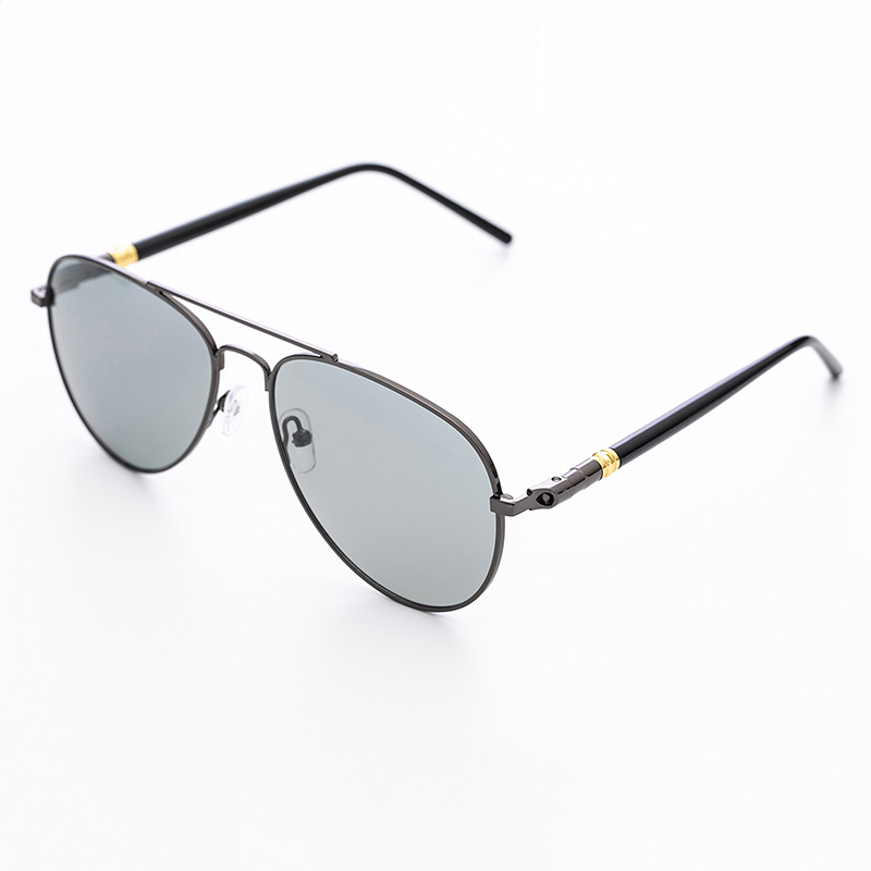 Classic 209 Polarized Discolored Sunglasses Stall Popular Aviator Sunglasses Driving Men's Sunglasses Factory Wholesale