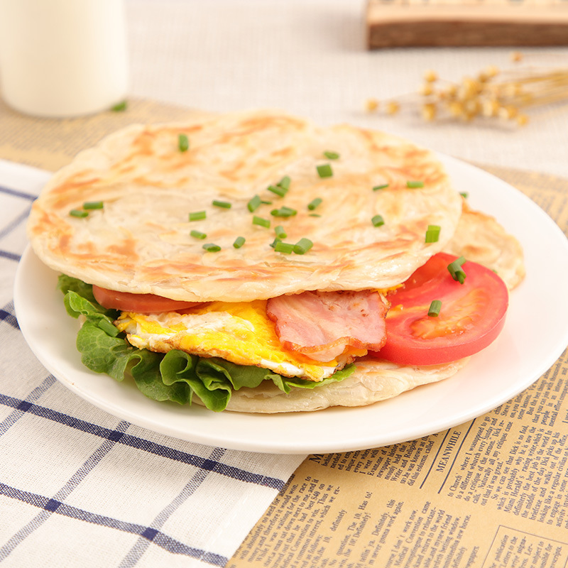 煎饼手抓饼原味思念早餐家庭装家用包邮葱油饼葱香旗舰店中国大陆