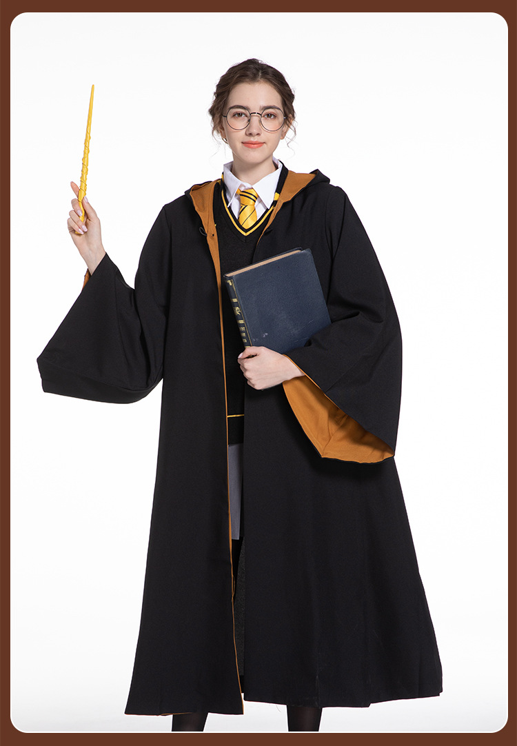 正版哈利波特魔法袍usj联名同款服装cosplay万圣节巫师袍斗篷现货