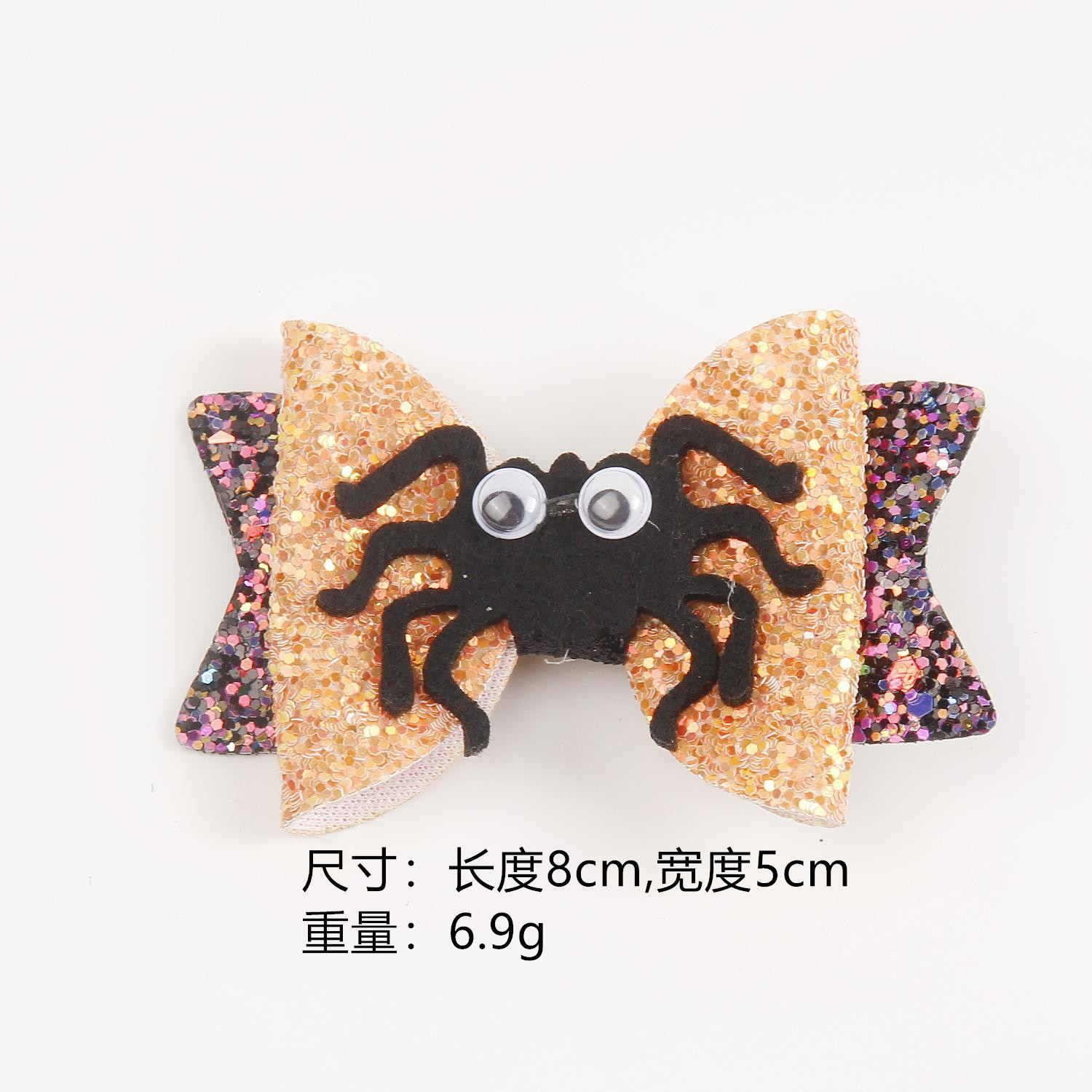 Million Halloween Barrettes Ghost Festival Party Dress up Clip Hairware Festival Atmosphere Hairpin Bow Hair Accessories