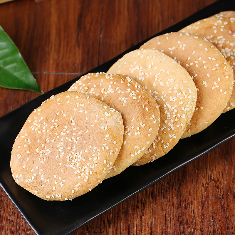 老面发饼蕲春怀旧零食老式早餐湖北武穴湖南江西九江特产法饼营养