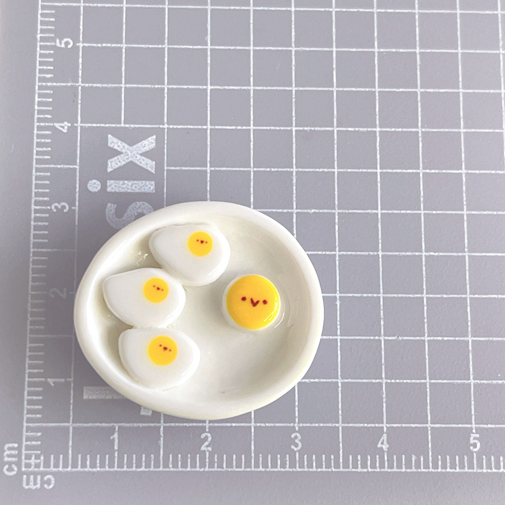 Refrigerator sticker Simulation Candy Toy Egg Banana Plate Cream Glue DIY Hair Accessories Hair Ring Pendant Phone Case Resin Accessories