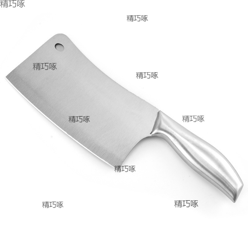 亚克力座刀具六件套装 不锈钢夹心柄菜刀厨师刀 刀剪组合礼品套刀