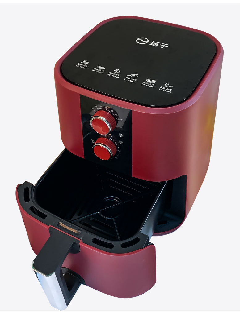扬子5l空气炸锅家用多功能大容量智能烤箱无油无烟气炸锅跨境批发